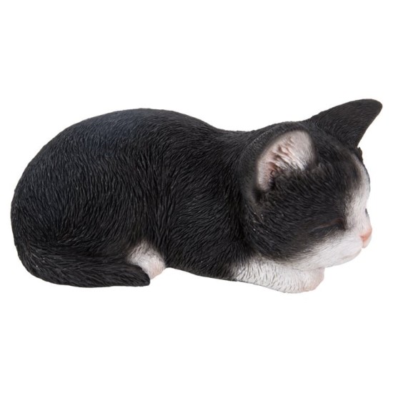 Tabby Kitten Sleeping Statue