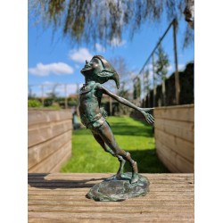 Bronze Pixie - Bronze gnome - Bronze fairy - Gift figures - Goblin