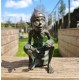Bronze Pixie - Bronze gnome - Bronze fairy figure - Bronze art
