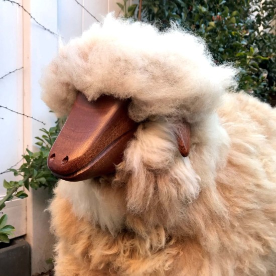 Handcrafted Sheep Stool