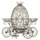 MAJESTIC EGG-SHAPED IRON CARRIAGE WITH CROWN