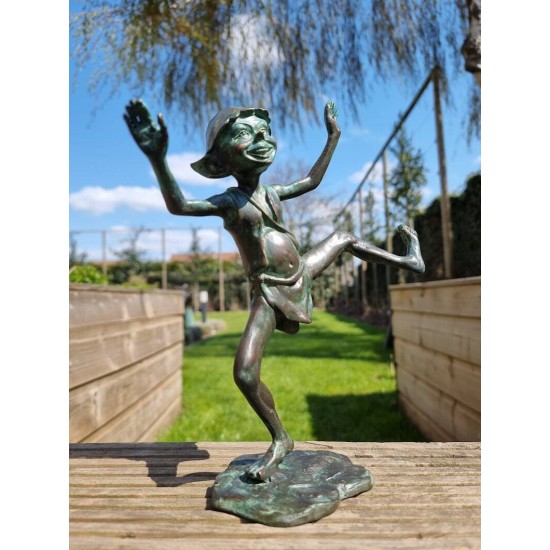 Bronze Pixie - Bronze gnome - Bronze fairy - Gift figures