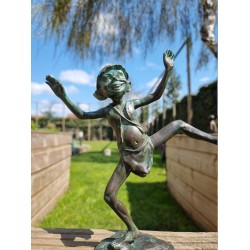 Bronze Pixie - Bronze gnome - Bronze fairy - Gift figures