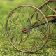 MAJESTIC EGG-SHAPED IRON CARRIAGE WITH CROWN