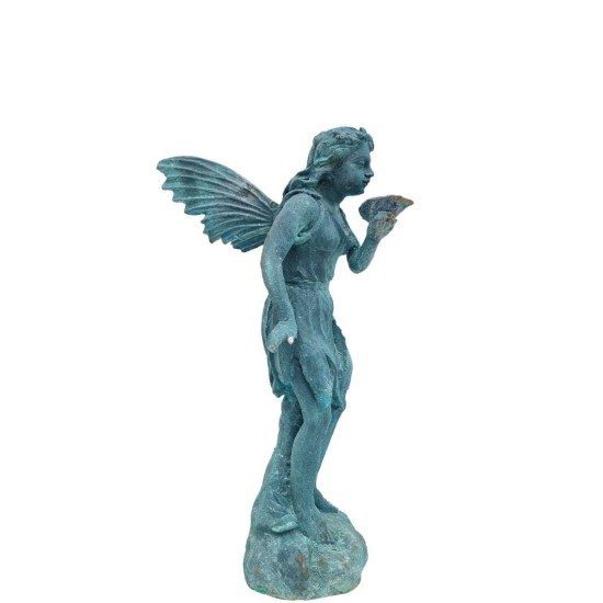 Cast Iron Garden Fairy - Garden Angel - Magical Garden Decoration - Fairytale Garden Design