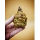 Handmade polymer clay fairy creatures - unique pumpkin monster fantasy sculptures Halloween arttoy ooak
