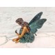 Bronze elf - Fairy sculpture - Decorative sculpture of an angel - Bronze fairy