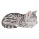 Tabby Kitten Sleeping Statue