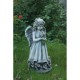 Angel Holding Flowers Statue