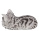 Tabby Kitten Sleeping Statue