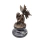 Sitting Fairy - Bronze Fairy - Pixie