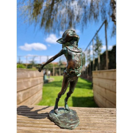Bronze Pixie - Bronze gnome - Bronze fairy - Gift figures - Goblin