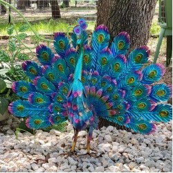 Peacock Statue, Peacock , Animal Statue, Art Statue, Peacock Lover Gifts, Garden Decoration, Special Gifts, New Home Gifts