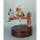 Faerie on Twig - Bronze Sculpture - Original Art - Limited Edition Cast Bronze