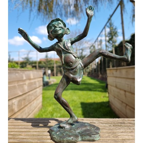 Bronze Pixie - Bronze gnome - Bronze fairy - Gift figures