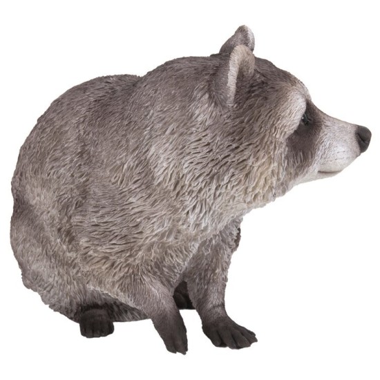 Raccoon Sitting Statue