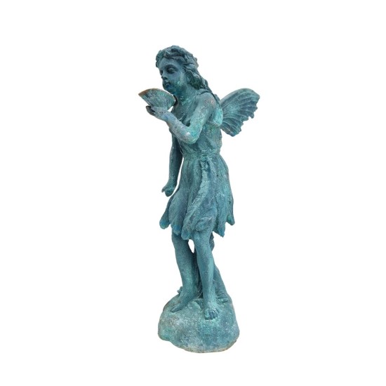 Cast Iron Garden Fairy - Garden Angel - Magical Garden Decoration - Fairytale Garden Design