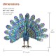 Peacock Statue, Peacock , Animal Statue, Art Statue, Peacock Lover Gifts, Garden Decoration, Special Gifts, New Home Gifts
