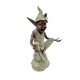 Bronze garden gnome - Pixie - Garden fairy in bronze - Bronze garden sculpture