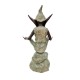 Bronze garden gnome - Pixie - Garden fairy in bronze - Bronze garden sculpture