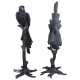 Antique French Art Deco Bronze Macaw Parrot Sculptures – Camille, 1920s