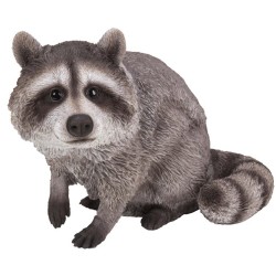 Raccoon Sitting Statue