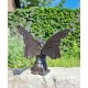 Bronze garden fairy - little bronze elf - Bronze fairy - Gift figures