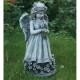 Angel Holding Flowers Statue