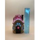 Handmade  Materials: polyresin, flatback charms, acrylic paint