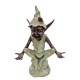 Bronze garden gnome - Pixie - Garden fairy in bronze - Bronze garden sculpture