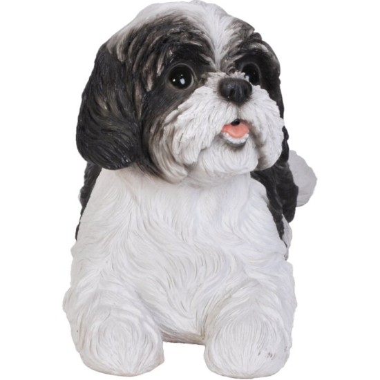 Shih Tzu Lying Down Statue
