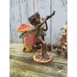Fairy Sculpture. Autumn Fairy. Fairy Boy Sculpture.