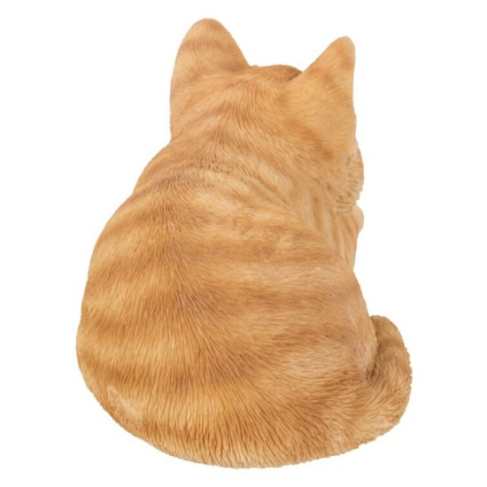 Tabby Kitten Sleeping Statue