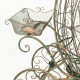 MAJESTIC EGG-SHAPED IRON CARRIAGE WITH CROWN