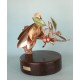 Faerie on Twig - Bronze Sculpture - Original Art - Limited Edition Cast Bronze