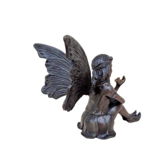 Bronze Pixie - little bronze elf - Bronze fairy - Gift figures