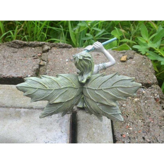 Flute Fairy Flower Fairy Statue Garden Decoration Angel Wing Resin Craft Decoration