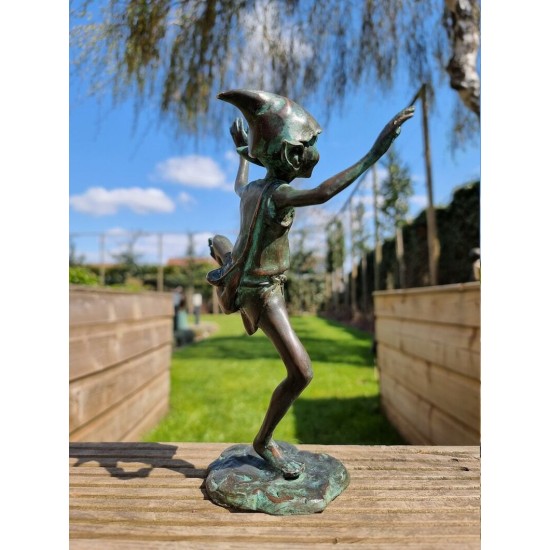 Bronze Pixie - Bronze gnome - Bronze fairy - Gift figures