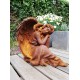 Antique garden sculpture of an Angel - romantic garden decor
