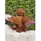 Antique garden sculpture of an Angel (boy) - Sitting model