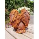 Antique garden sculpture of an Angel - romantic garden decor