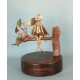 Faerie on Twig - Bronze Sculpture - Original Art - Limited Edition Cast Bronze
