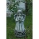 Angel Holding Flowers Statue
