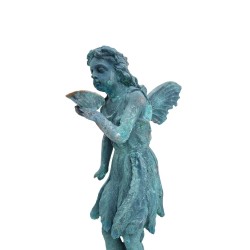 Cast Iron Garden Fairy - Garden Angel - Magical Garden Decoration - Fairytale Garden Design