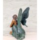 Bronze elf - Fairy sculpture - Decorative sculpture of an angel - Bronze fairy