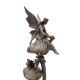 Group of elves - Pixies - Bronze sculpture - family forest elves - Fairytale decor