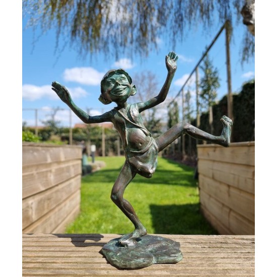 Bronze Pixie - Bronze gnome - Bronze fairy - Gift figures