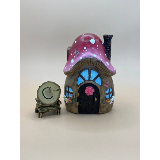 Handmade  Materials: polyresin, flatback charms, acrylic paint