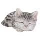 Tabby Kitten Sleeping Statue