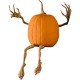 Pumpkin Metal Figurine